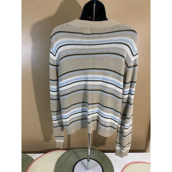 Vintage 90s American Eagle Outfitters Women’s  Button Up Sweater Size L - Picture 8 of 16